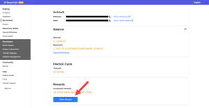 Claiming Your Rewards